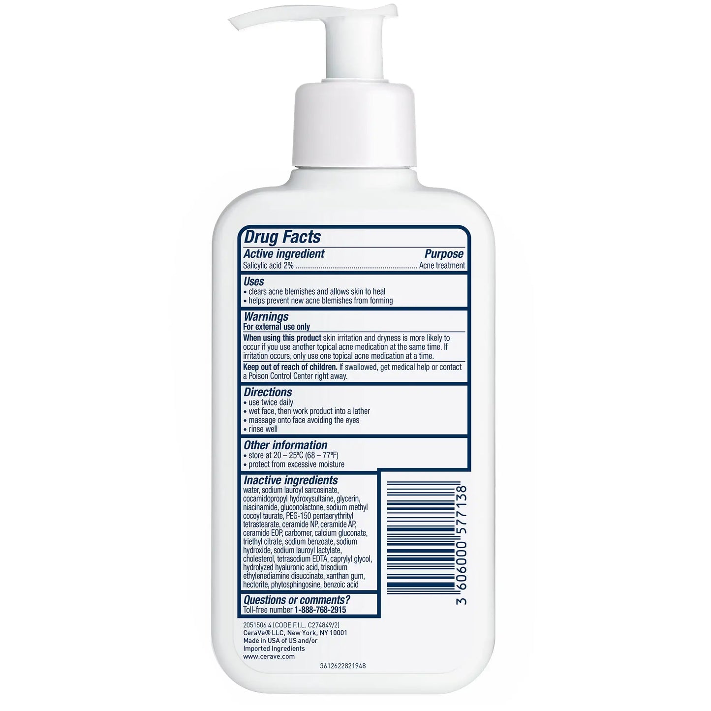 CeraVe Acne Control Cleanser