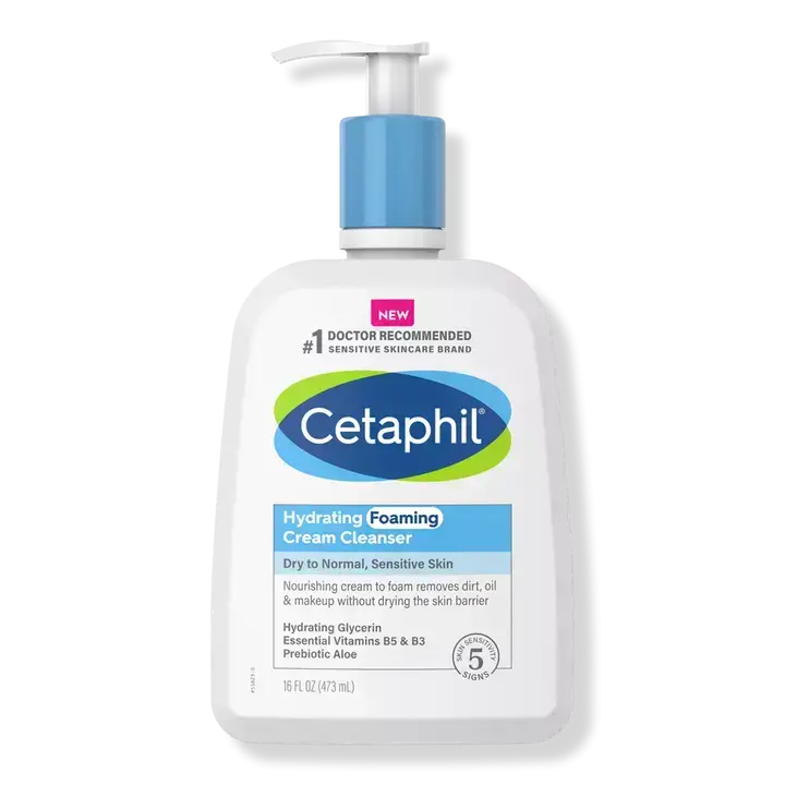 Cetaphil Hydrating Foaming Cream Cleanser