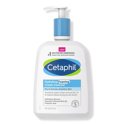 Cetaphil Hydrating Foaming Cream Cleanser